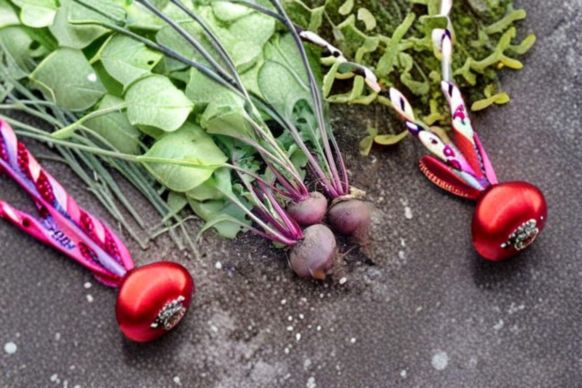 Detroit Dark Red Beet Seeds - 40 Heirloom Seeds, Sweet Deep-Red Root Vegetable, Beta vulgaris, Perfect for Home Gardens