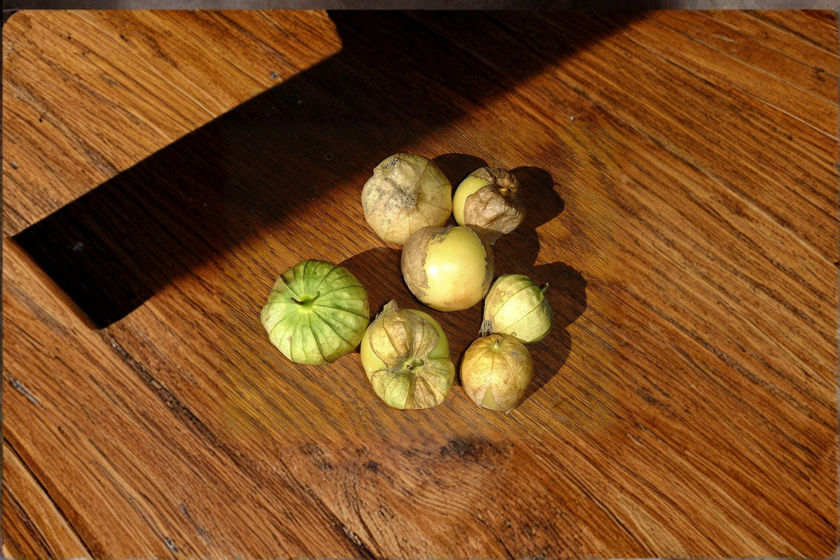 Tomatillo Seeds - 30 Count Green Tomatillo Verde (Physalis ixocarpa) - Tangy Flavor for Salsa Verde & Mexican Dishes