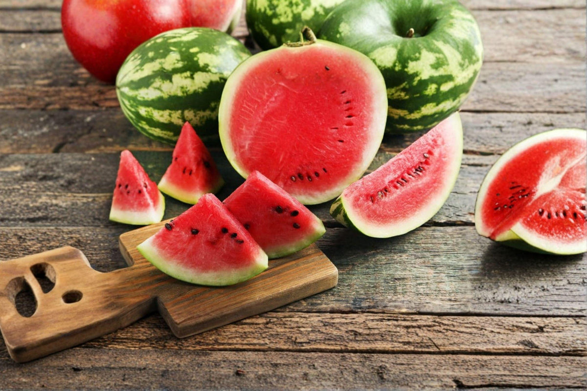 Jubilee Watermelon Seeds - 10 Heirloom Seeds, Citrullus lanatus, Large Striped Fruits, Sweet Red Flesh for Summer Gardens