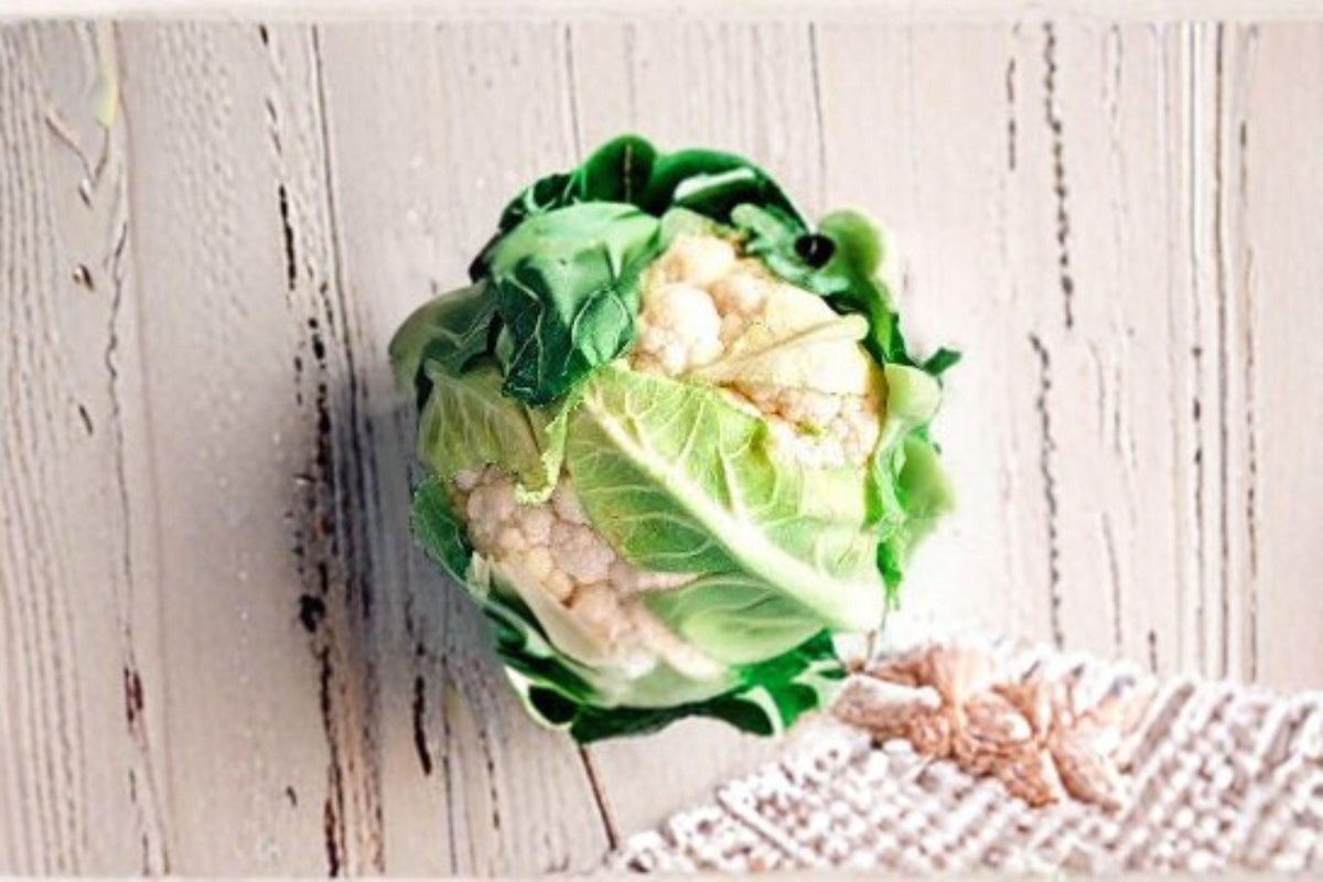 Self Blanching Cauliflower Seeds – 250 Heirloom Seeds, Snow-White Heads, Easy to Grow, Brassica oleracea var. botrytis