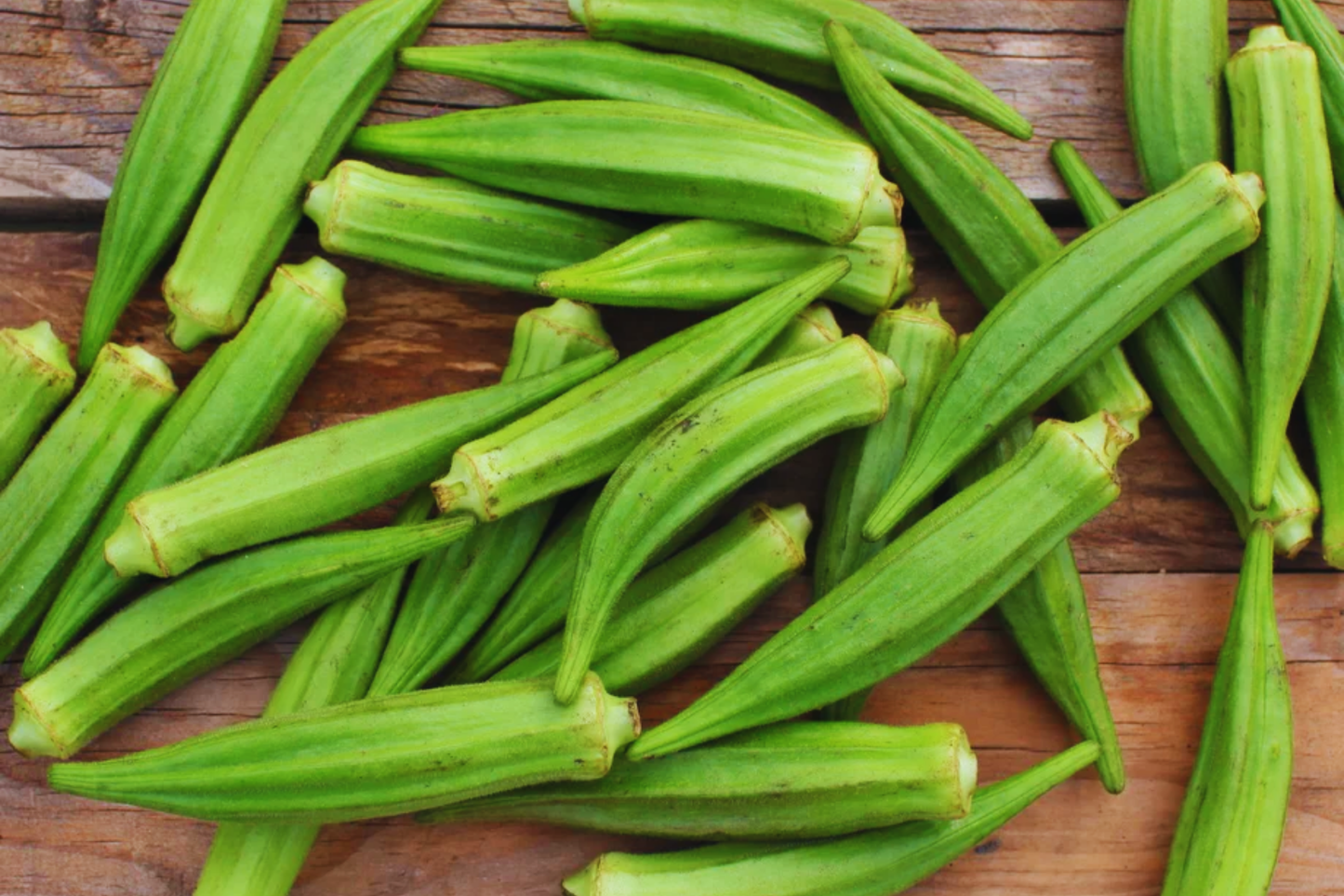 Clemson Spineless Okra Seeds – Non-GMO Heirloom Organic Vegetable Seeds, Abelmoschus esculentus, 100+ Pack