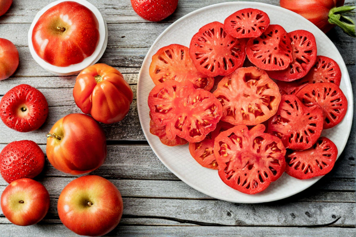 Beefsteak Tomato Seeds - 30 Count | Classic Heirloom Variety | Large Meaty Fruits | Solanum lycopersicum
