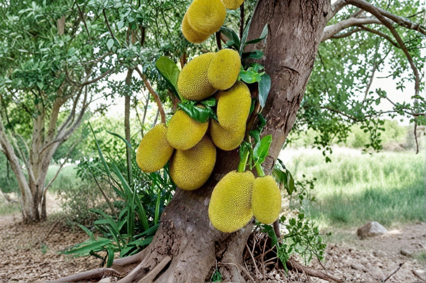 Grafted Golden Nugget Jackfruit Tree Live Plant 2-3ft Tropical Fruit Tree for Backyard Garden