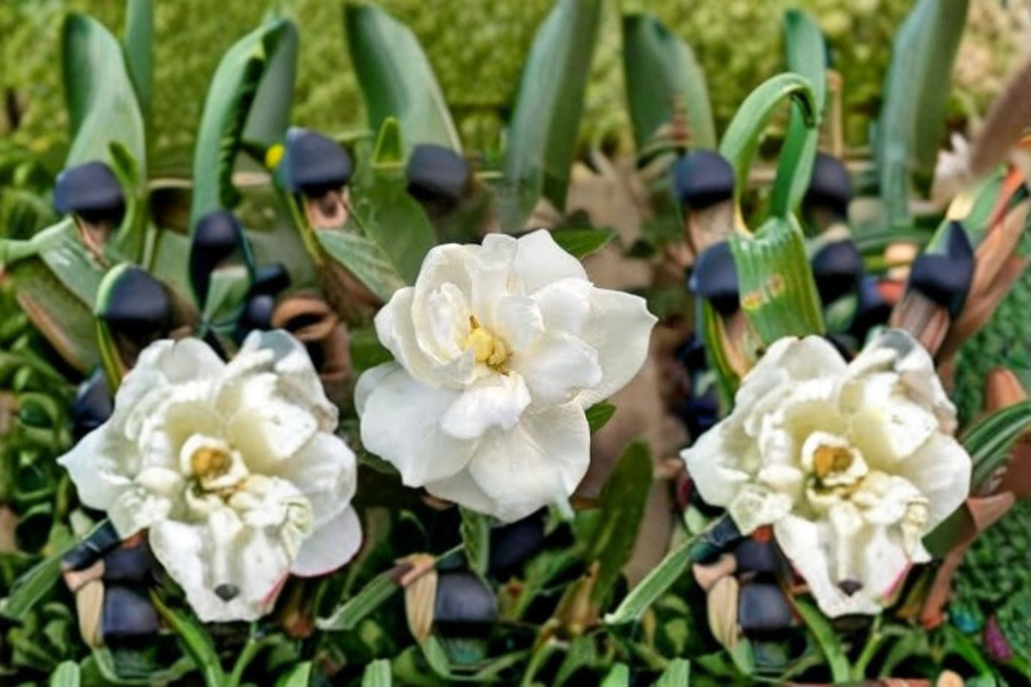 White Gardenia Plant – Gardenia thunbergia Evergreen Shrub with Fragrant White Blooms