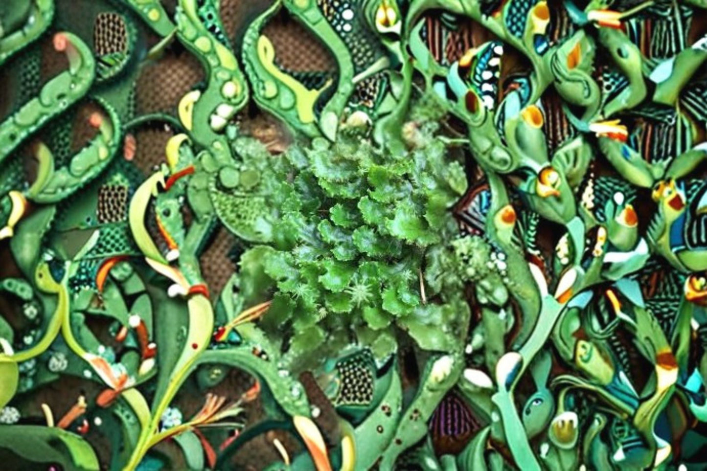 Umbrella Liverwort Plant - Marchantia polymorpha for Terrariums & Vivariums