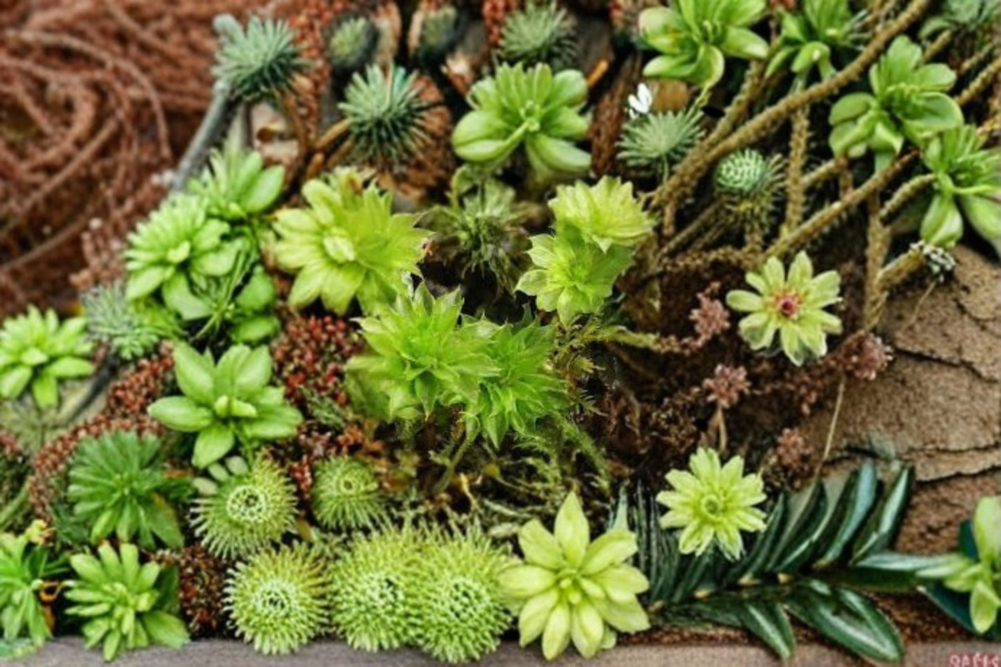 Rose Moss 1 Plant – Rhodobryum ontariense Live Moss for Terrariums & Shaded Gardens