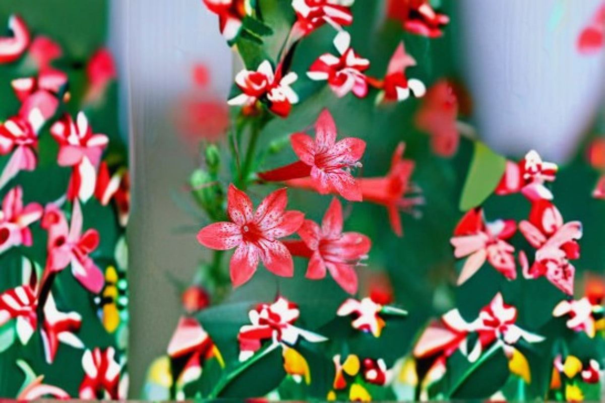 Standing Cypress Seeds - 100 Red Wildflower Seeds, Biennial Garden Plant, Ipomopsis Rubra, Sunny Borders & Meadows