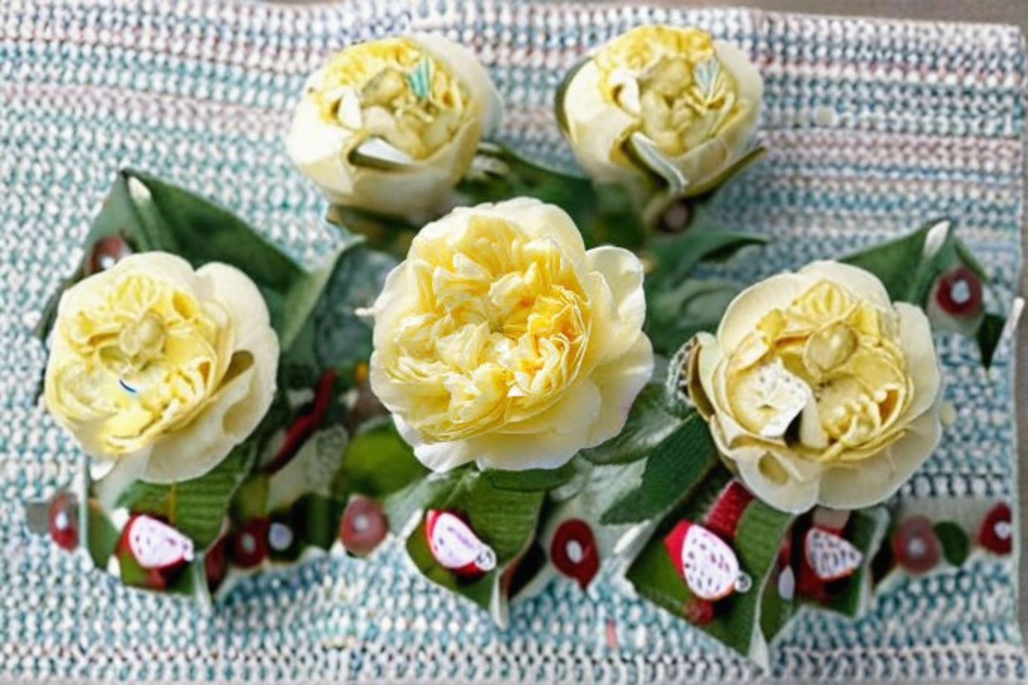 Auspeet English Rose 3 Cuttings – Rosa ‘Auspeet’ Shrub Rose for Garden Propagation