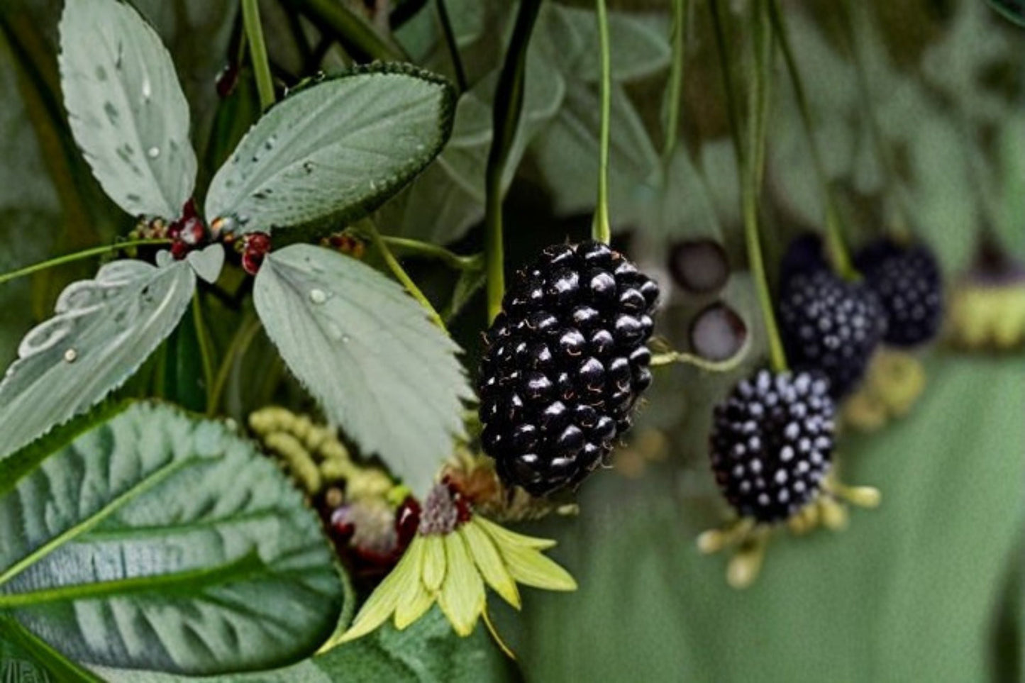 Natchez Blackberry 5 Cuttings – Rubus fruticosus Fruit Bramble for Garden Propagation