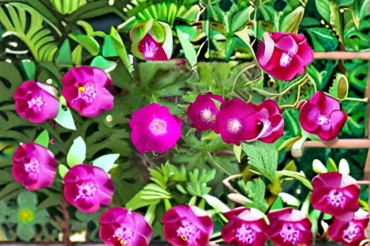 Purple Poppy Mallow Seeds - 10 Magenta Wildflower Seeds (Callirhoe involucrata) for Perennial Ground Cover Gardening