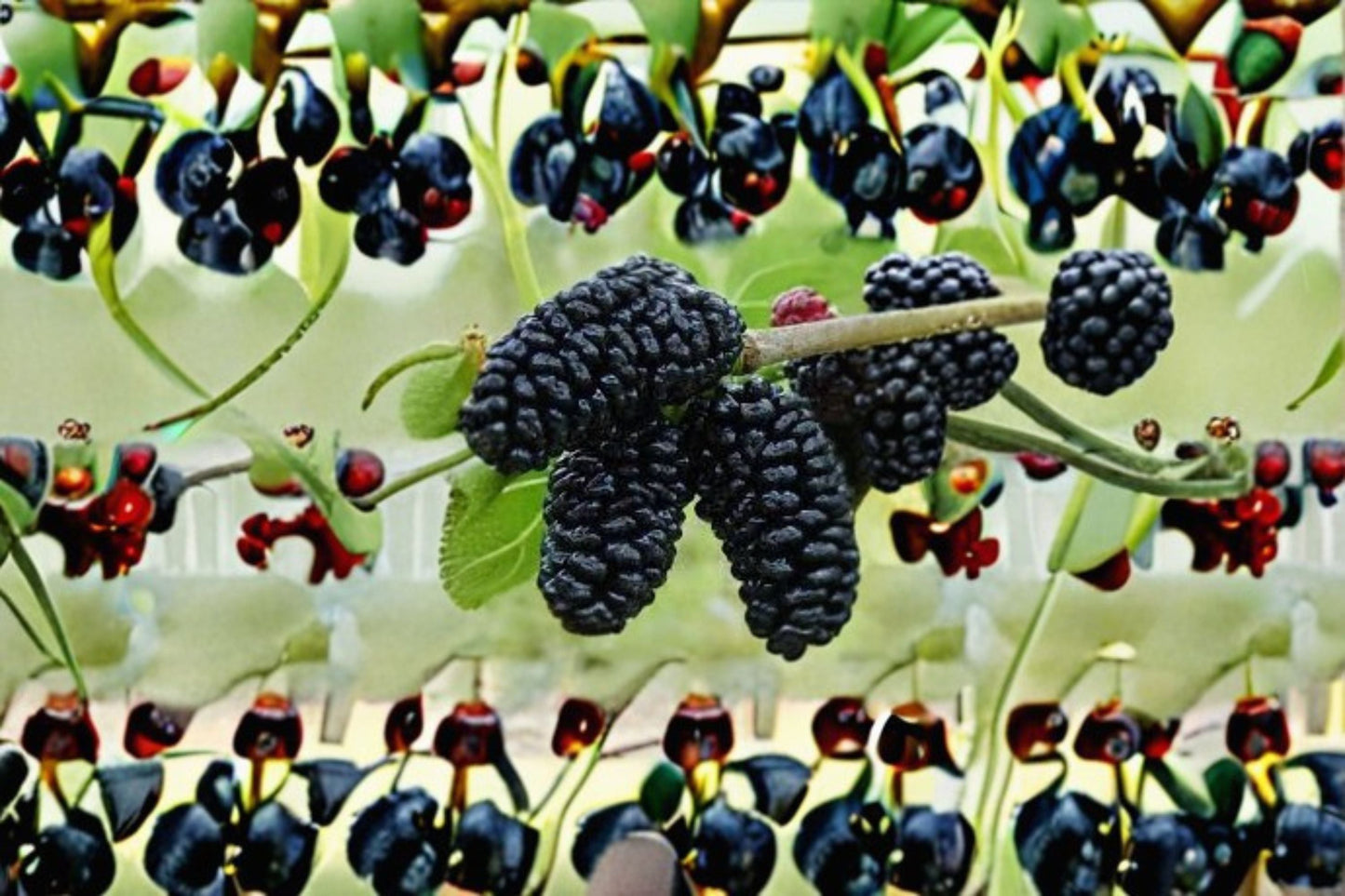 Black Mulberry 6 Cuttings – Morus nigra Deciduous Fruit Tree for Propagation