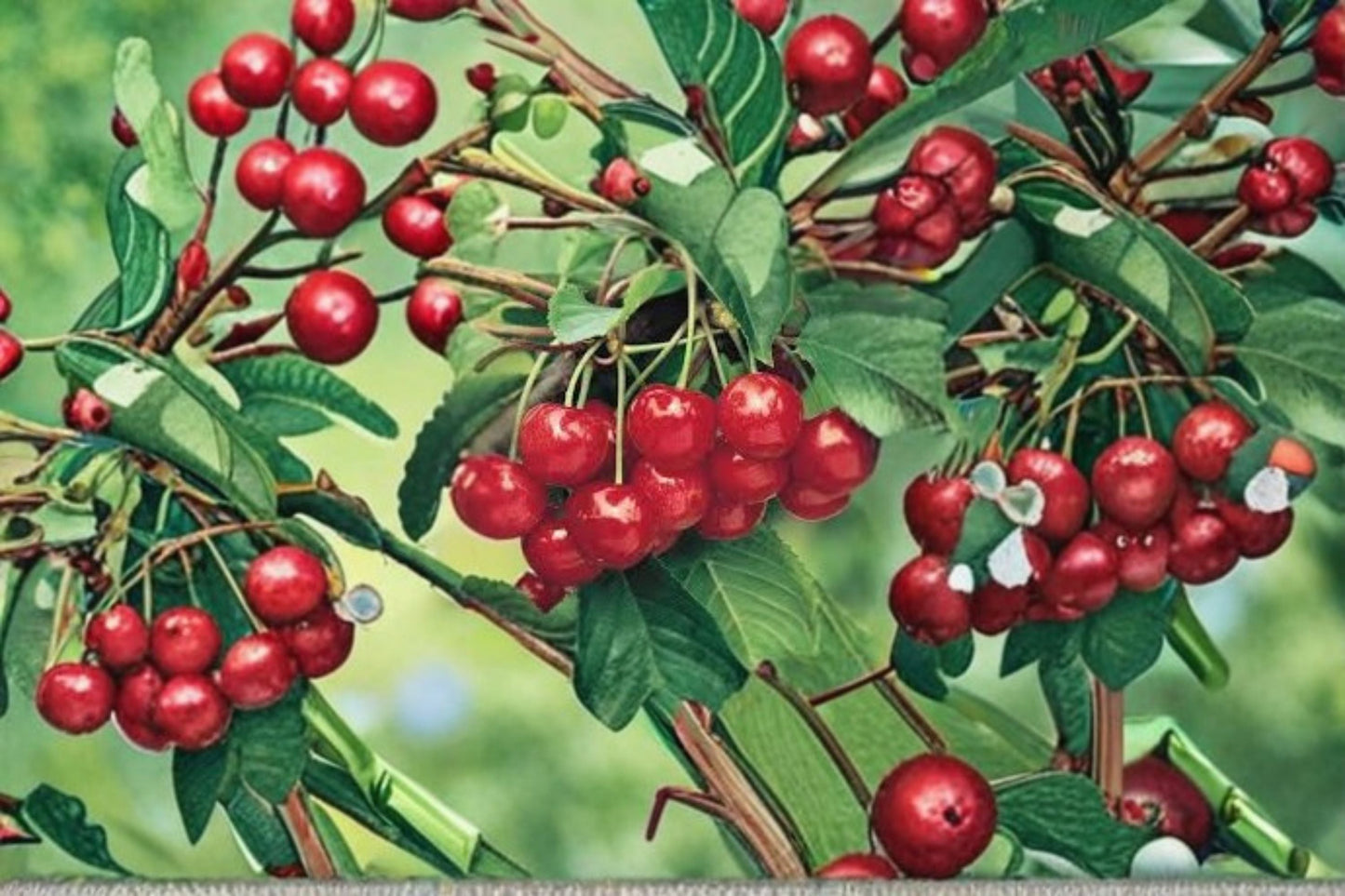 Montmorency Cherry 6 Cuttings – Prunus cerasus Tart Cherry Tree for Propagation