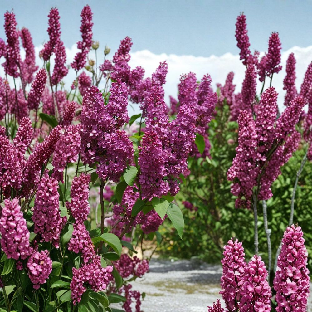 Ludwig Spaeth French Lilac - Deep Purple Fragrant Flowering Shrub in 1 Gallon Pot