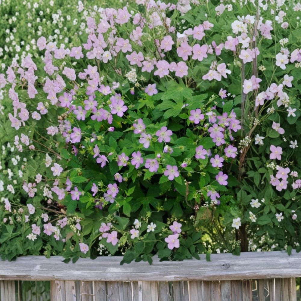 Wild Geranium Bare Roots – 5 Pack Cranesbill | Hardy Perennial Wildflower for Shade & Sun Gardens