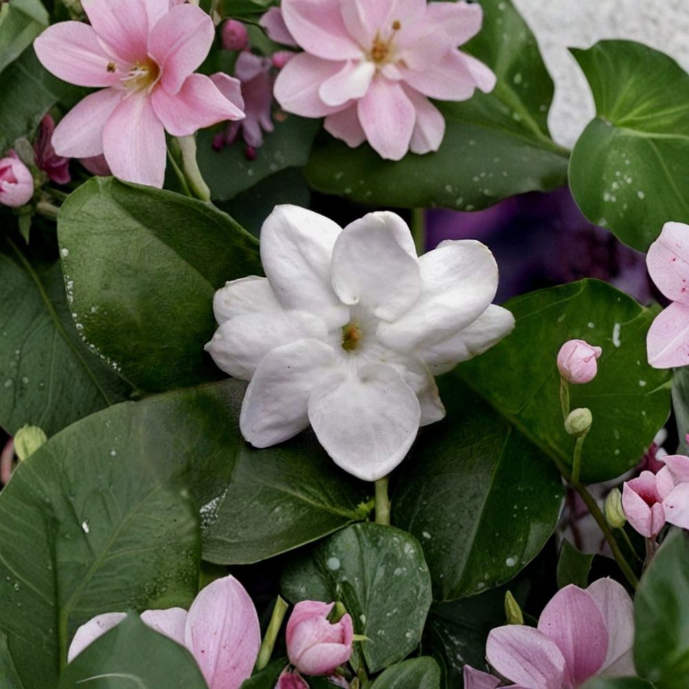 Jasmine Cutting Maid of Orleans | 12" Unrooted Jasminum sambac | Fragrant Indoor Outdoor Vine