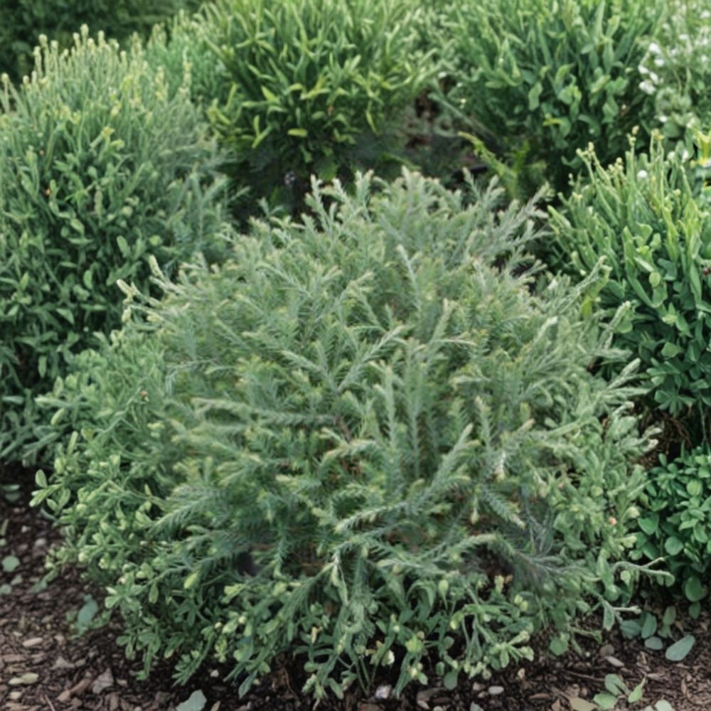 Thuja occidentalis 'Linesville' Dwarf Arborvitae Live Plant | Quart Pot Evergreen Shrub