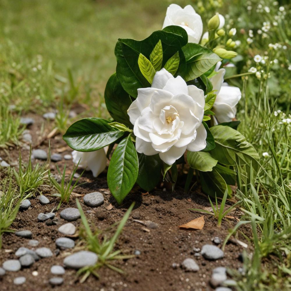 Cape Jasmine Seeds 50 Pack – Gardenia jasminoides Evergreen Fragrant White Flower Shrub for Indoor & Outdoor