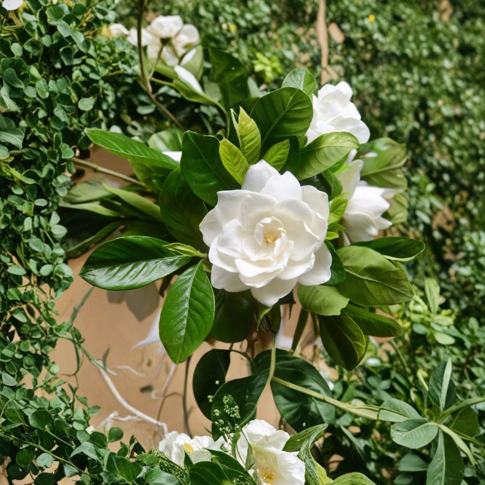 Gardenia Seeds 50 - Gardenia jasminoides Cape Jasmine | Fragrant White Flower Shrub Heirloom Seeds