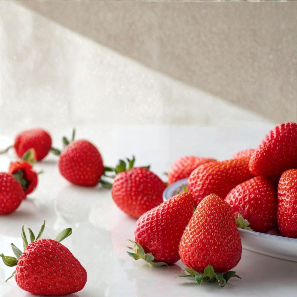 Kaorino Strawberry Plants 5 Pack – Premium Japanese Sweet Strawberries Bare Root Fragaria × ananassa