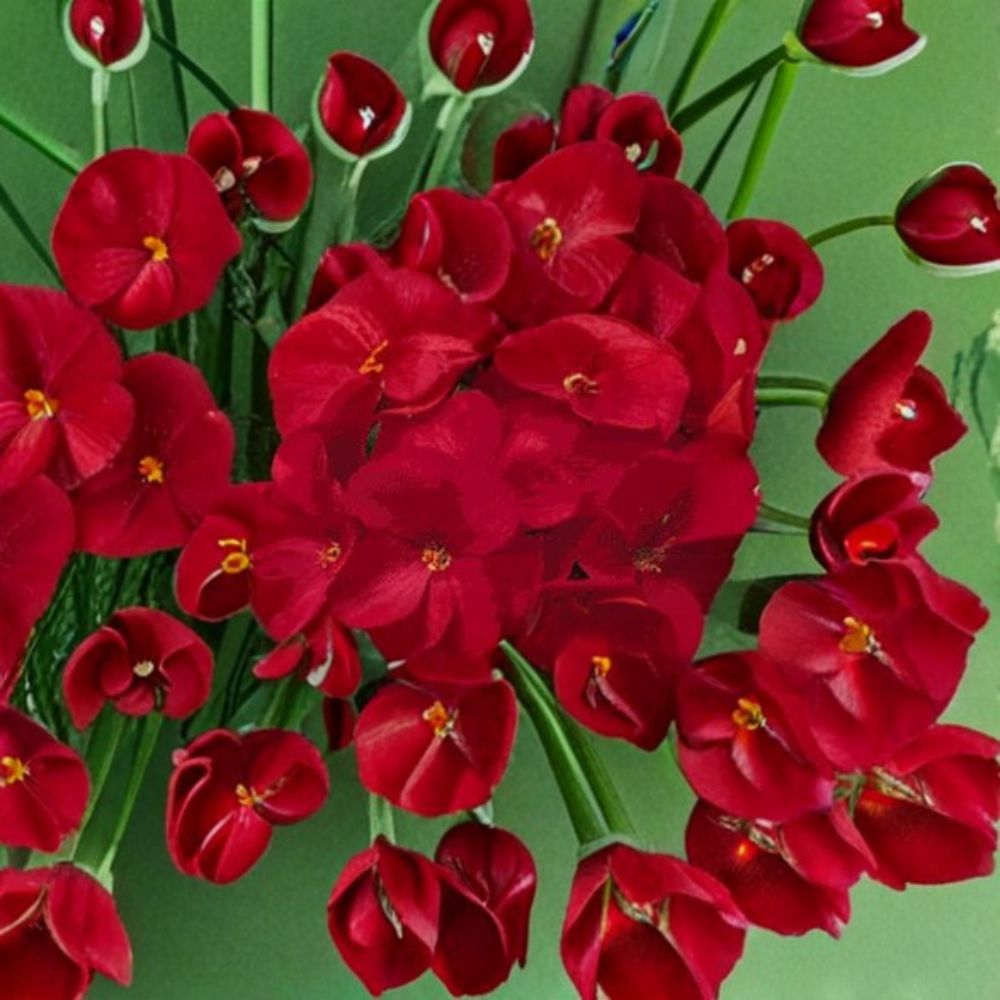 Geranium Pinto Premium Violet Pelargonium Seeds - 1,000 Violet Purple Blooms