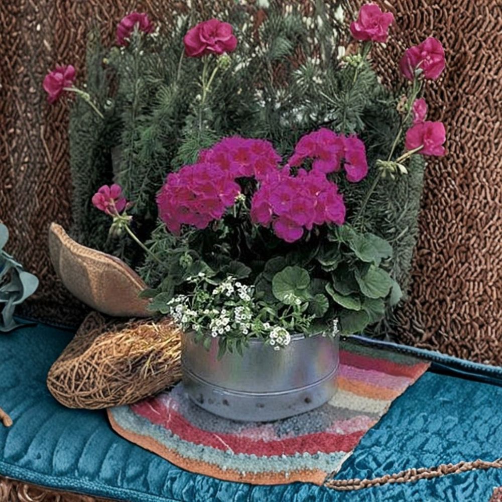 Maverick Series Violet Geranium Seeds – 10 Premium Zonal Pelargonium Seeds for Patio & Containers
