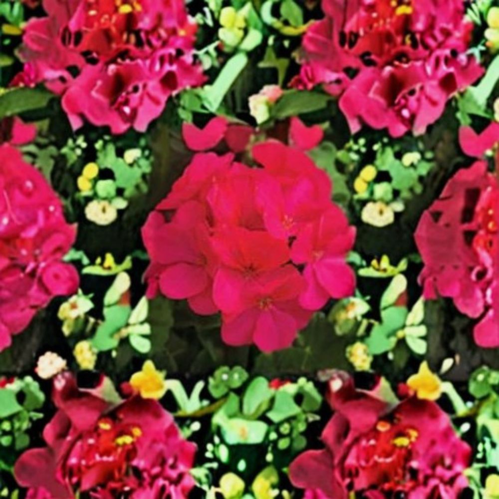 Multibloom Violet Geranium Seeds - 100 Pelargonium Seeds for Continuous Violet Blooms