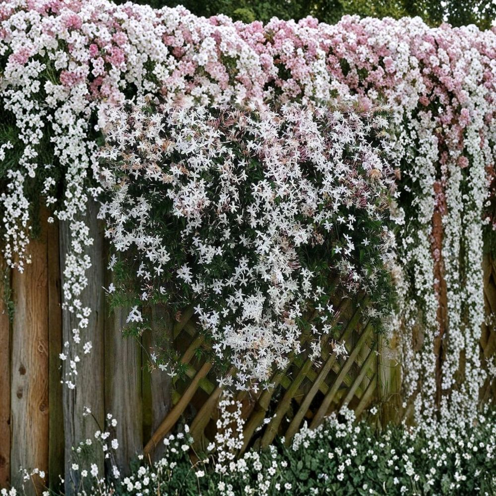 Confederate Jasmine Seeds – 20 Count Trachelospermum jasminoides | Fragrant White Climbing Vine