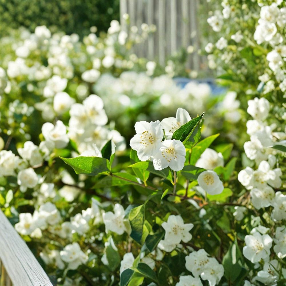 White Jasmine Seeds 25 Pack – Fragrant Bonsai Friendly Flowering Plant for Indoor & Outdoor Growing
