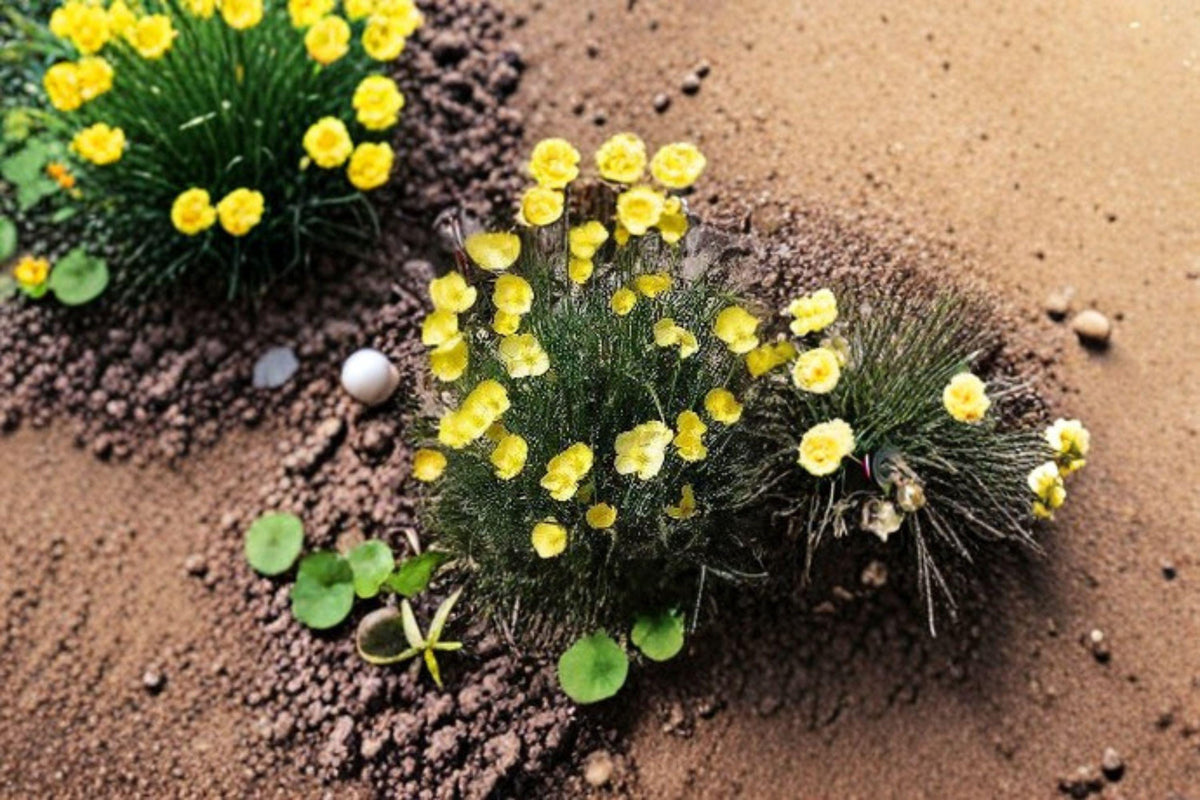 Tufted Dwarf California Poppy Seeds - 100 Pack, Native Annual Wildflower, Eschscholzia caespitosa, Bright Yellow-Orange Flowers