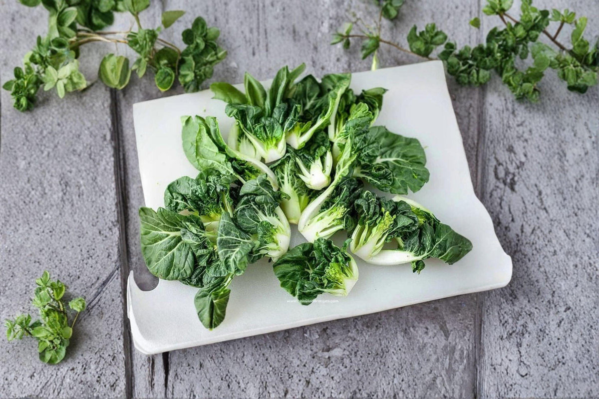 Dwarf Pak Choi Seeds - 180 Count - Baby Bok Choy, Brassica rapa subsp. chinensis - Compact Asian Green for Quick Harvests