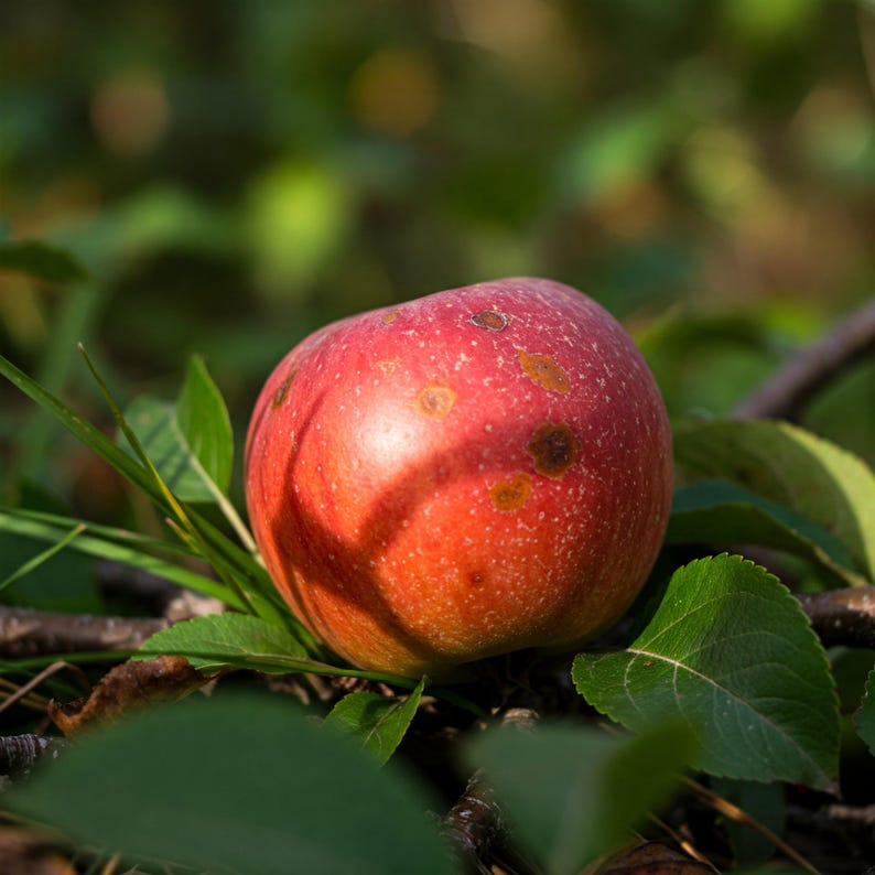 Experimental Apple Seedling Tree - Malus domestica - Live Plant Starter 12-18 inches Tall - Edible Crabapple Fruit Tree
