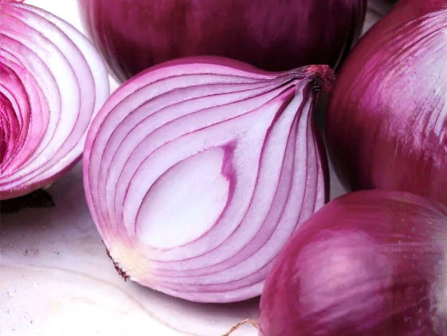 Southport Red Globe Onion Seeds – Heirloom Red Onion Seeds for Cooking, Slicing & Storage, 50 Seeds