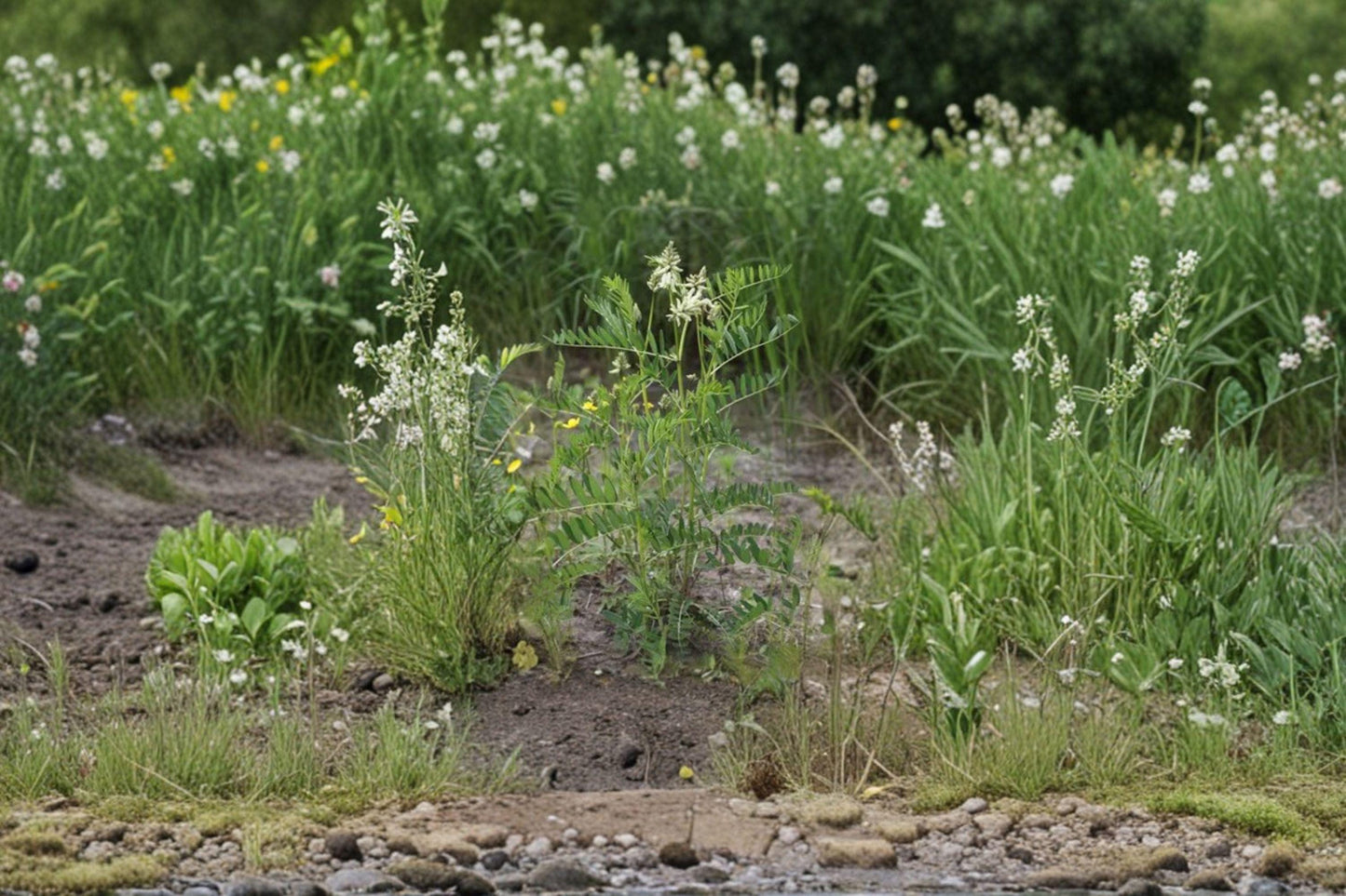 Woolly Milkvetch Seeds - Astragalus drummondii Native Prairie Wildflower Seeds for Drought Tolerance & Habitat Restoration