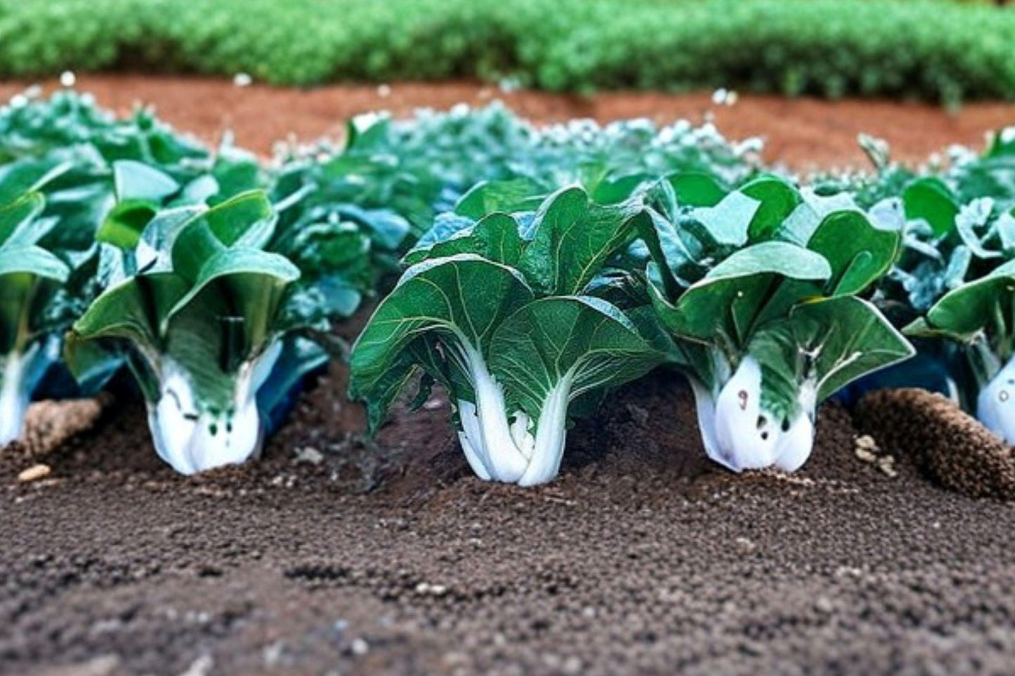 Frilly Leaf Pak Choi Seeds - Fun Jen Hybrid, Asian Green, Non-GMO, Cool-Season Garden Planting