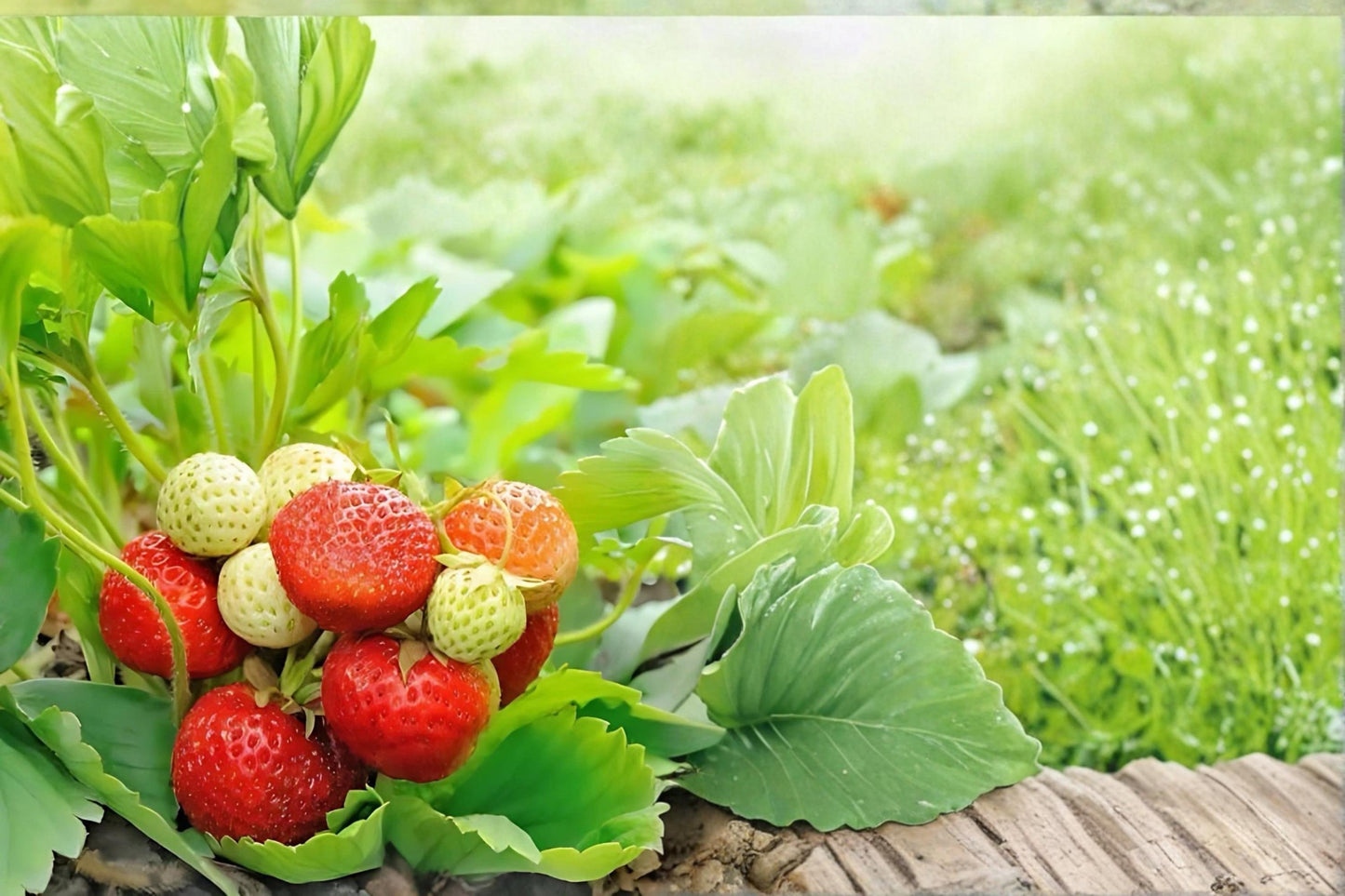 Honeoye Strawberry Plants 20 Bare Root Starts | Fragaria × ananassa Fruit Plants for Garden & Container