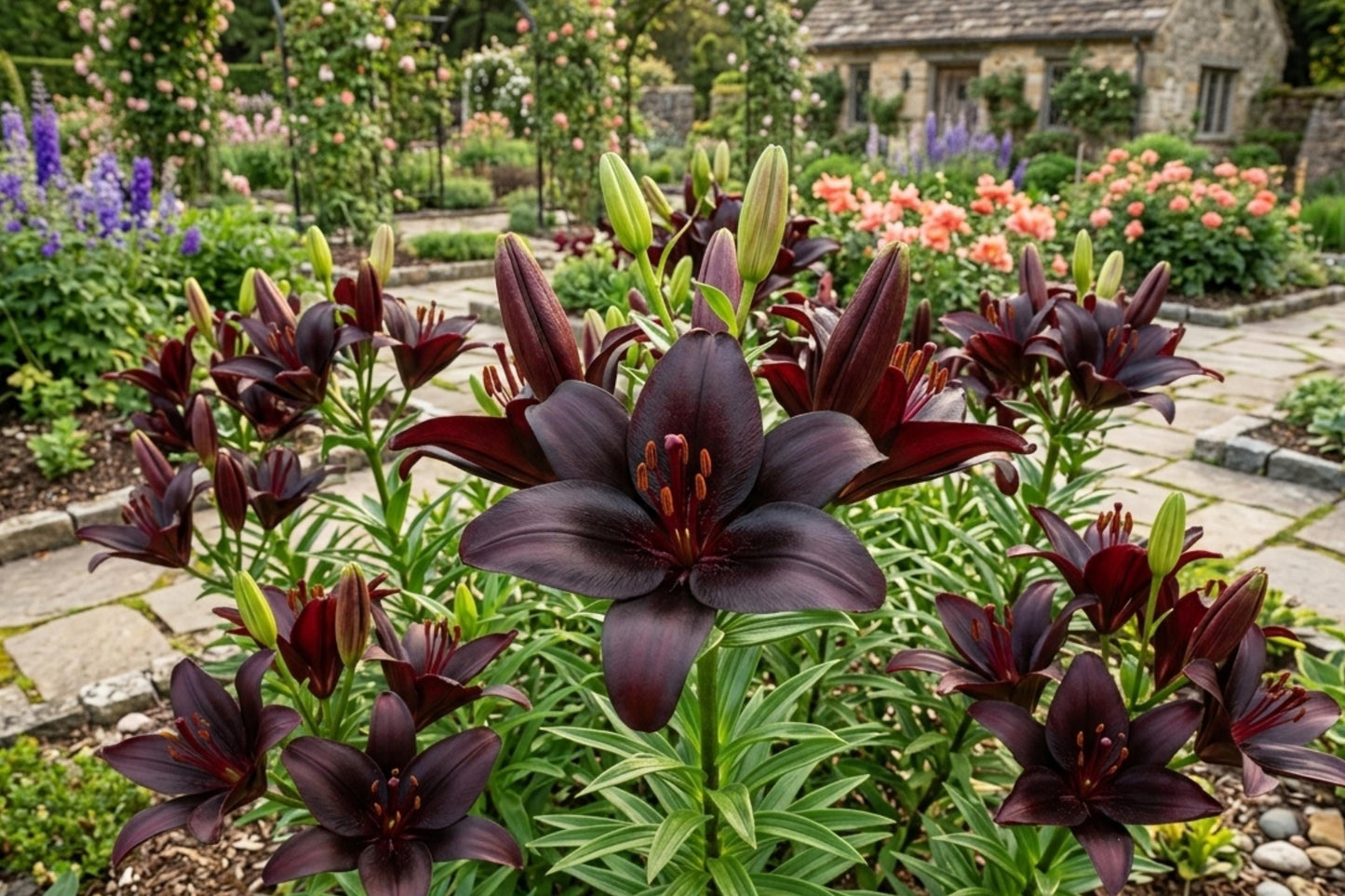 Palmares Ball Dahlia Bulb Tuber Clump - Dahlia pinnata Perennial for Borders & Containers, Vibrant Blooms