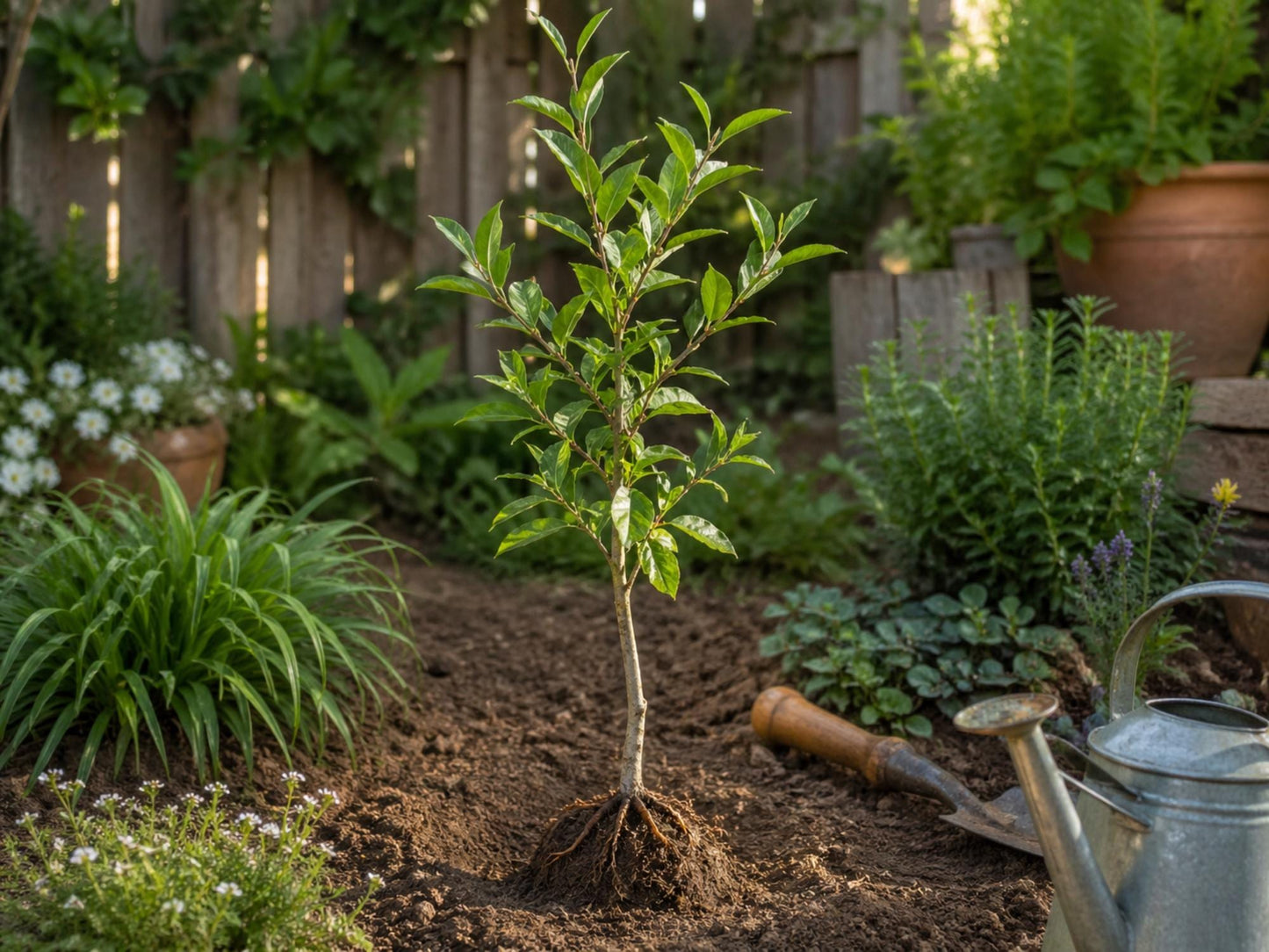 Chickasaw Plum Tree Bare Root Plant – Native Prunus angustifolia, Edible Fruit, Spring Blooms, Wildlife Garden
