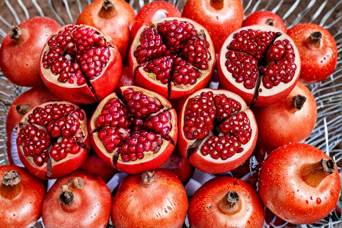 Pomegranate Seeds – Punica granatum Fruit Tree – Edible Fruit & Ornamental Flowers for Garden & Container Planting
