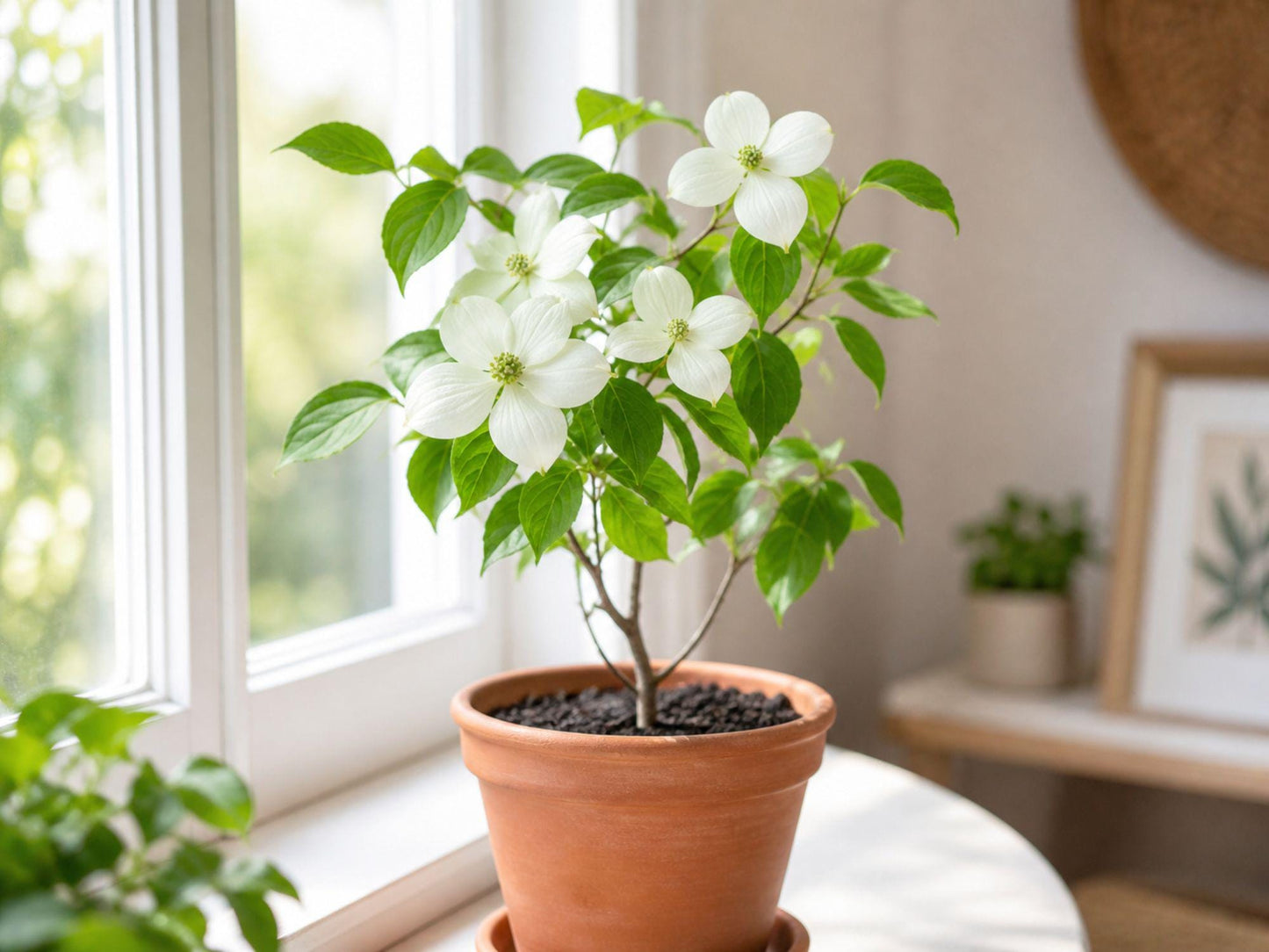 White Dogwood Tree Bare Root Plant – Ornamental Spring Blooming Cornus florida, Wildlife-Friendly, 12-24 Inches