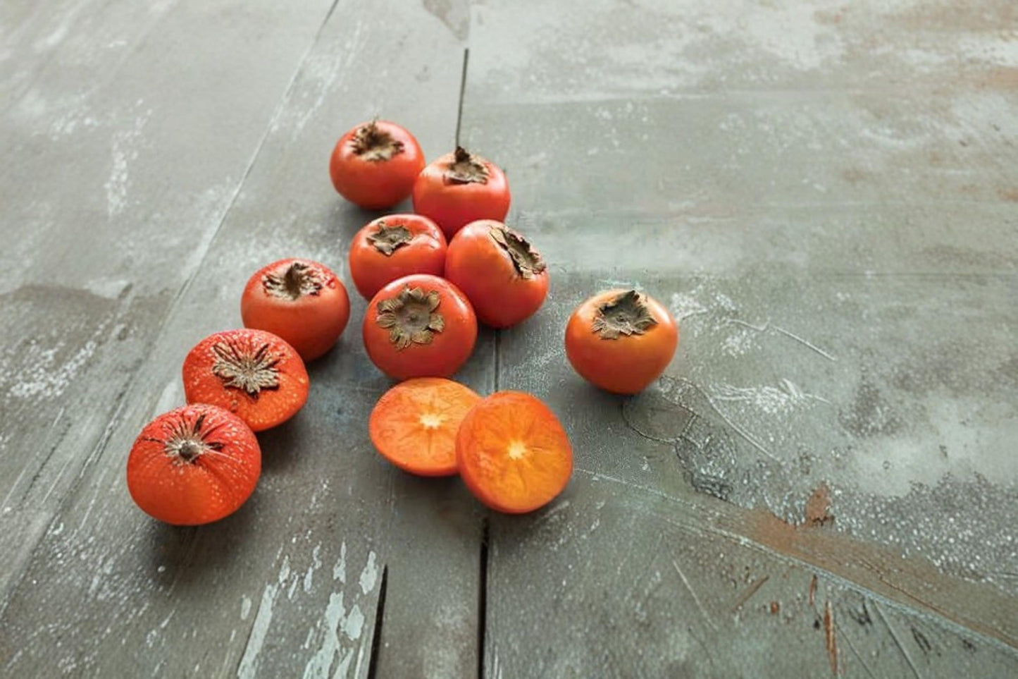 American Persimmon Seedlings – 3 Live Diospyros virginiana Fruit Tree Plants for Outdoor Garden, Edible Native Landscape