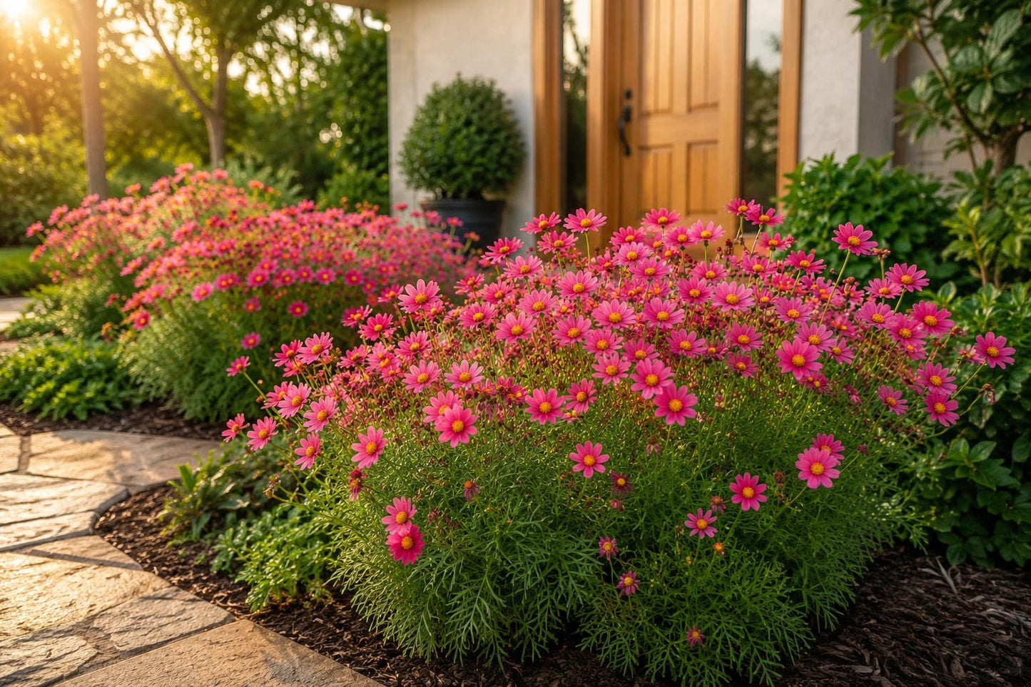 Coreopsis Seeds 500 Count - Vibrant Pink Daisy Flowers - Coreopsis rosea - Easy-to-Grow Pollinator Attracting Wildflower Seeds