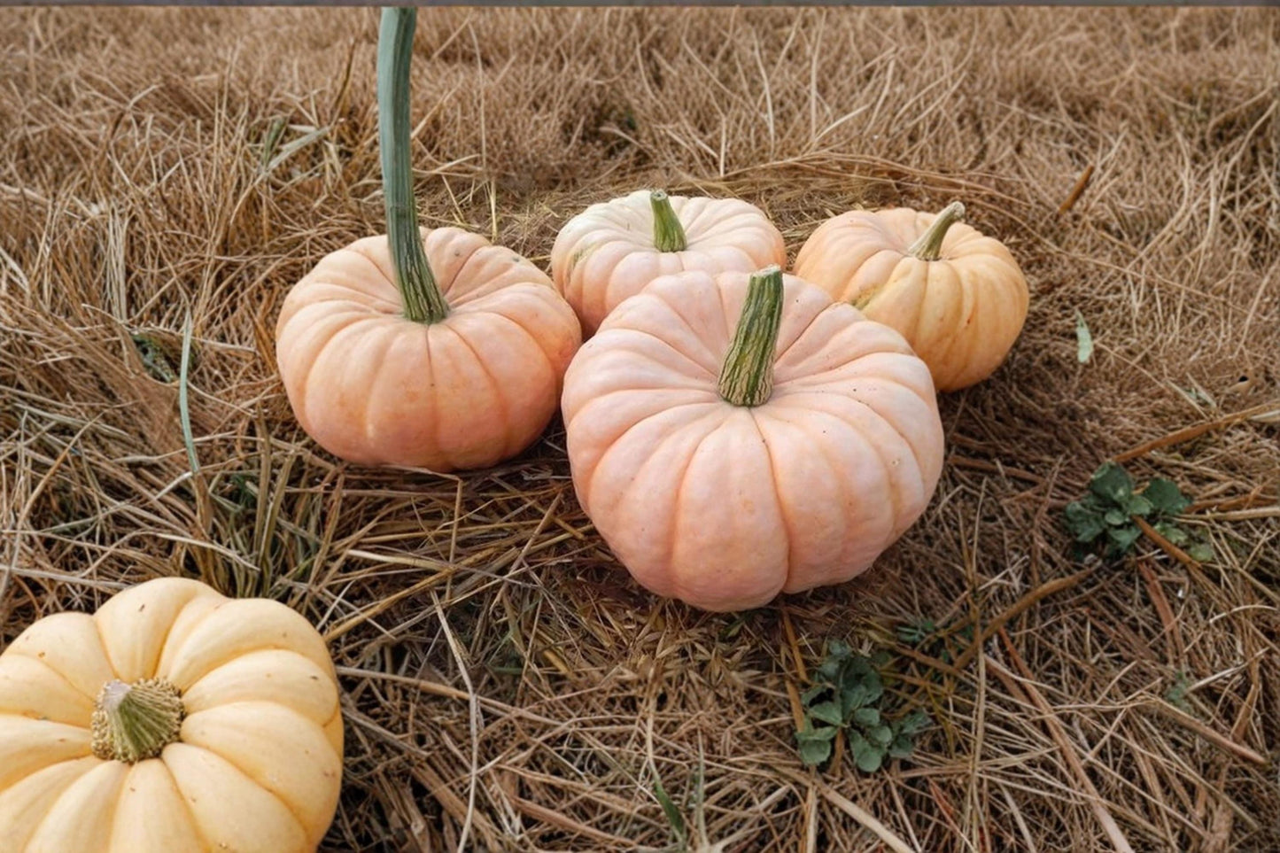 Porcelain Doll Pumpkin Seeds – Pink Ornamental Cucurbita maxima for Fall Gardens & Decorations