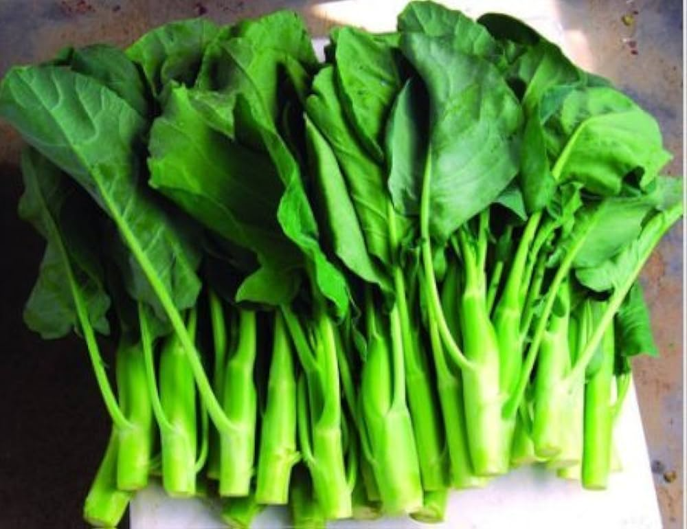 500mg Wan Shen Kailan Seeds - Heirloom Chinese Broccoli - Asian Green for Stir-Fries, Soups & Salads - Non-GMO Brassica oleracea var. alboglabra