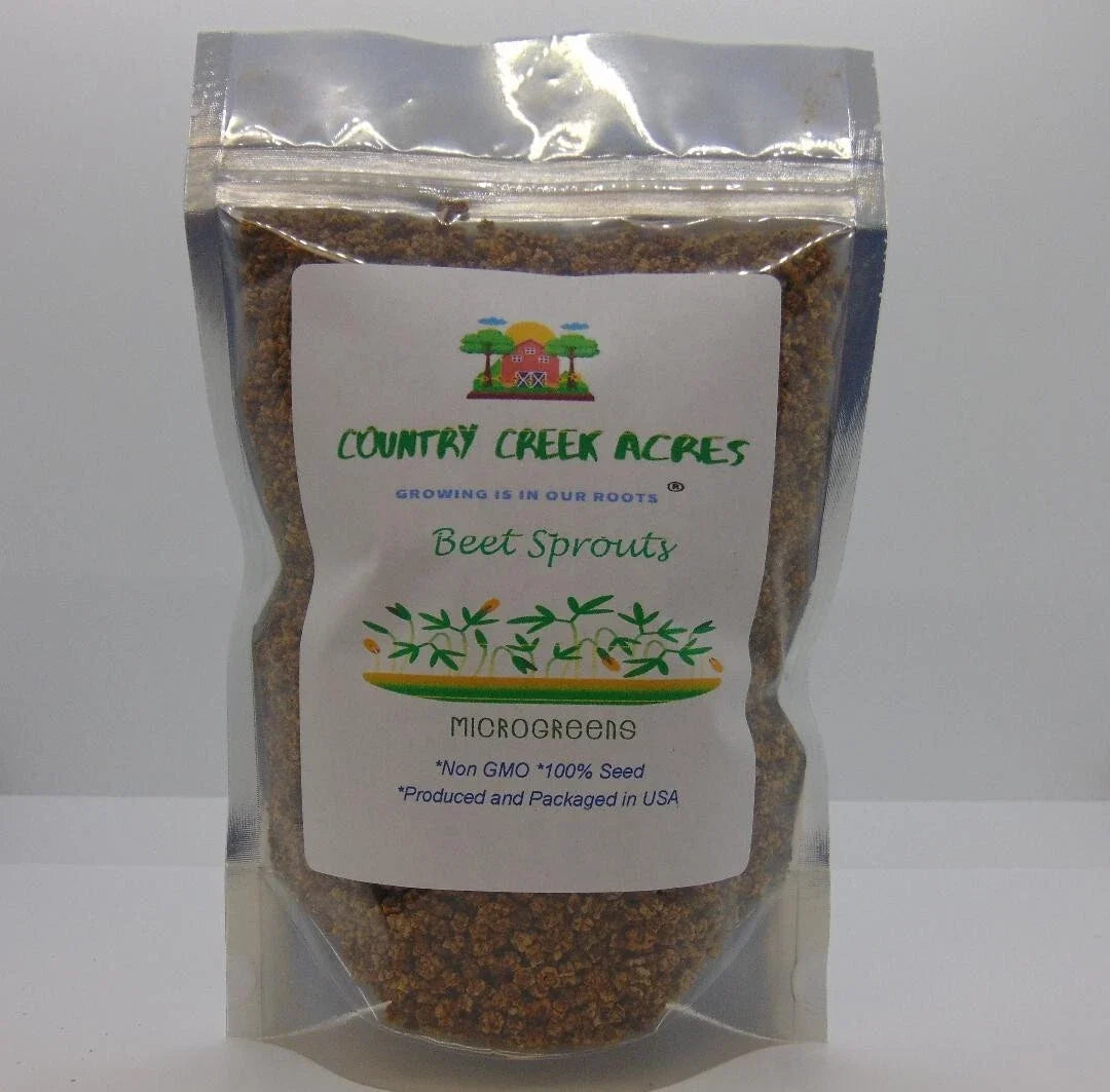 Beet Seeds for Microgreens 8 oz Non-GMO Organic Beta vulgaris Healthy Sprouts