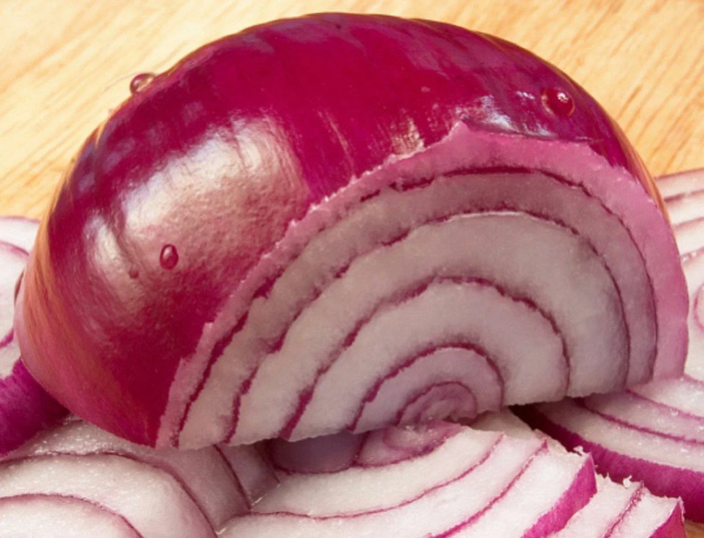 Organic Red Burgundy Sweet Onion Seeds - 400+ Count - Short Day Variety for Spring & Fall Gardens