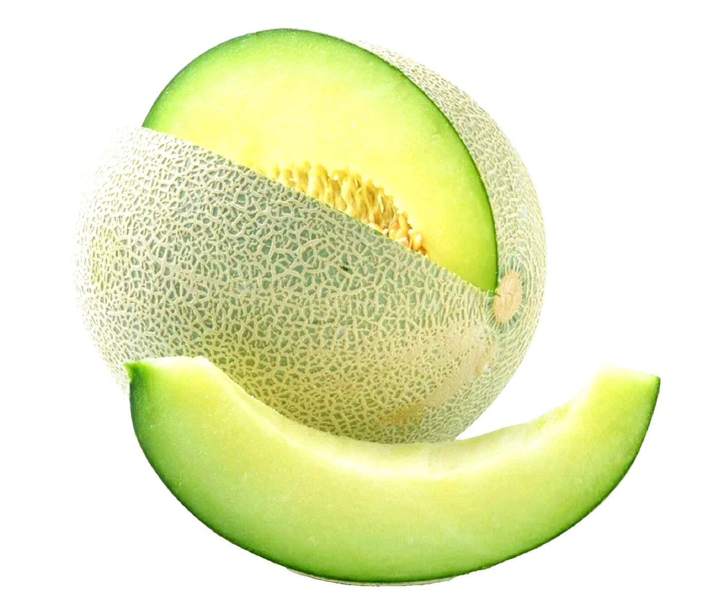 Rocky Ford Green Flesh Cantaloupe Seeds - Non-GMO, Cucumis melo, Sweet Juicy Melon for Garden Planting
