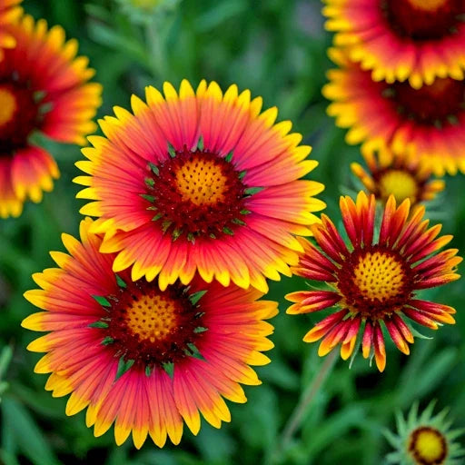 Indian Blanket Flower Seeds - 600+ Heirloom Non-GMO Gaillardia pulchella for Hummingbird Gardens
