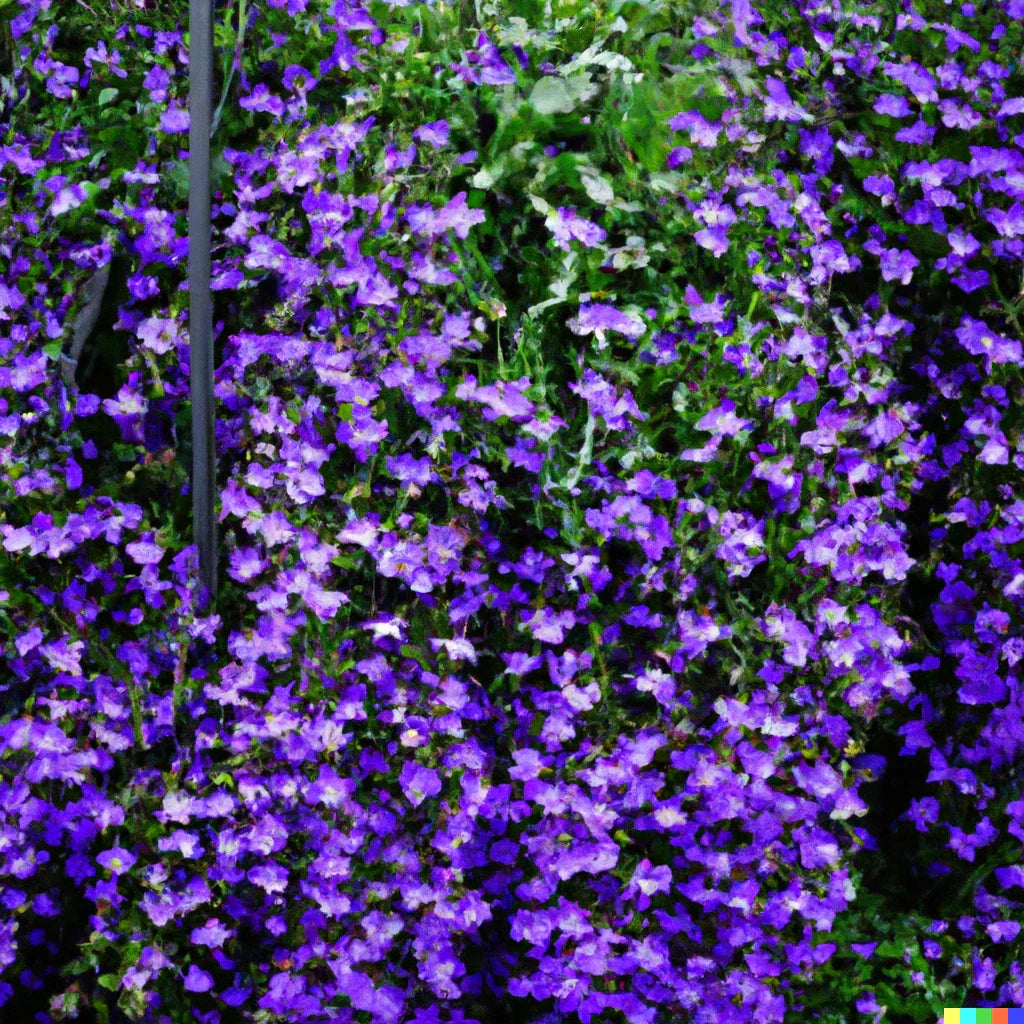 Purple Trailing Lobelia Flower Seeds - 600+ Count | Lobelia erinus Ground Cover & Basket Plant