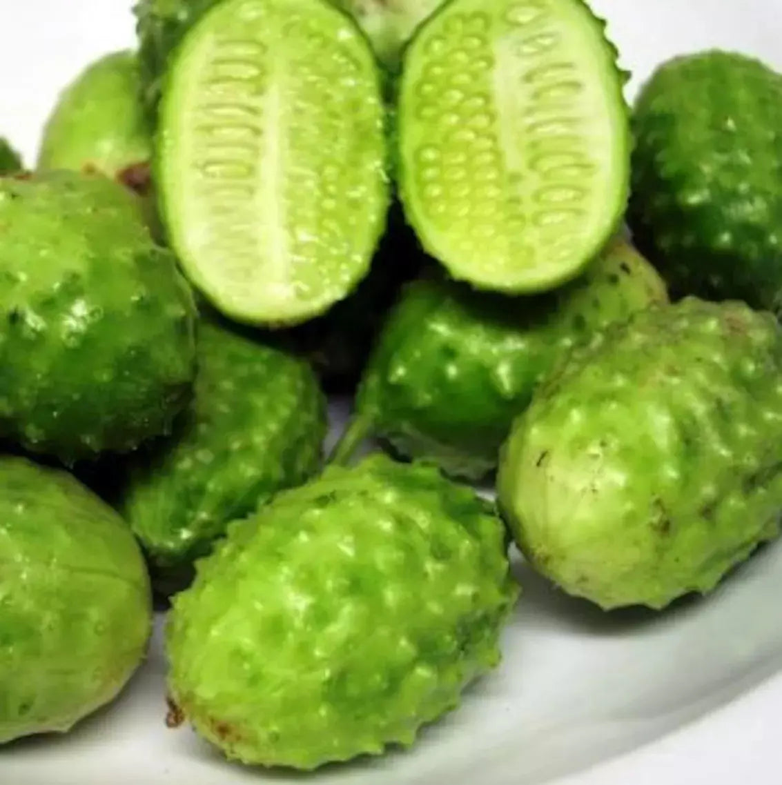 West Indian Gherkin Seeds - 100+ Burr Spike Cucumber Heirloom Variety Cucumis anguria for Pickling & Home Garden