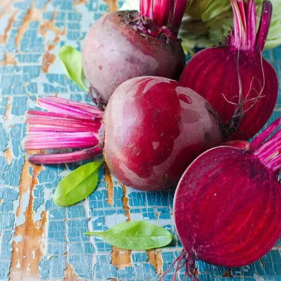 Ruby Queen Beet Seeds - Non-GMO Heirloom Beta vulgaris - Garden Seeds with Tracking